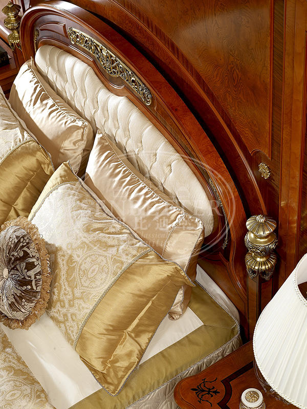 mahogany traditional bedding sets for royal home and villa
