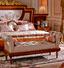 high end italian bedroom furniture with solid wood table and chairs for royal home and villa