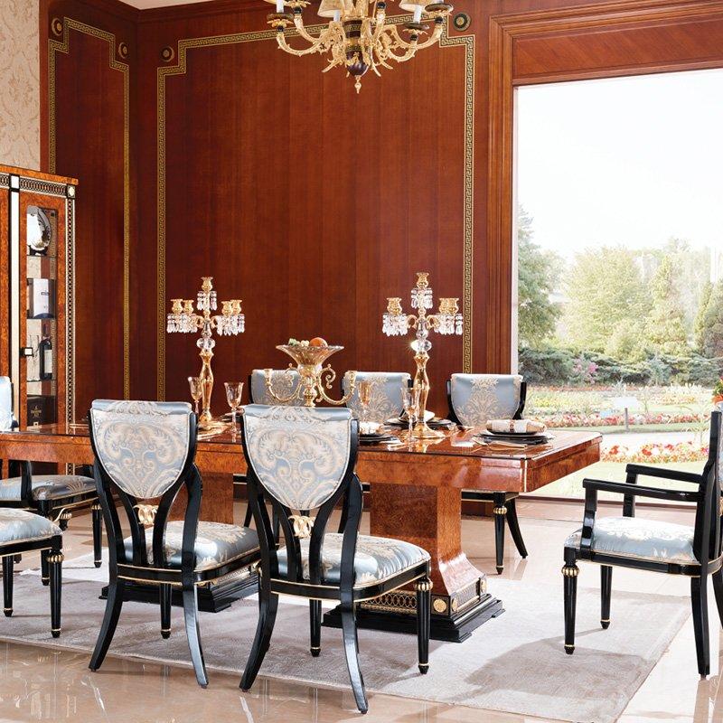Senbetter New Italian Classic Dinning Room Furniture Collection For Royal Luxury Home/ Villa 0069