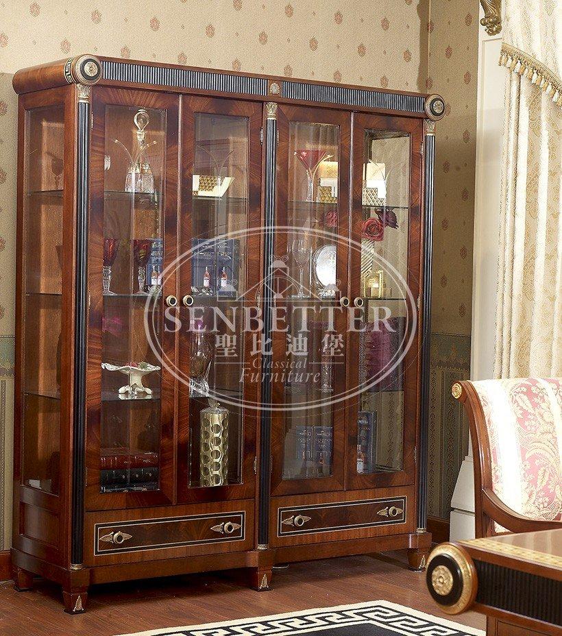 Senbetter elegant classic dining room furniture with chairs for home