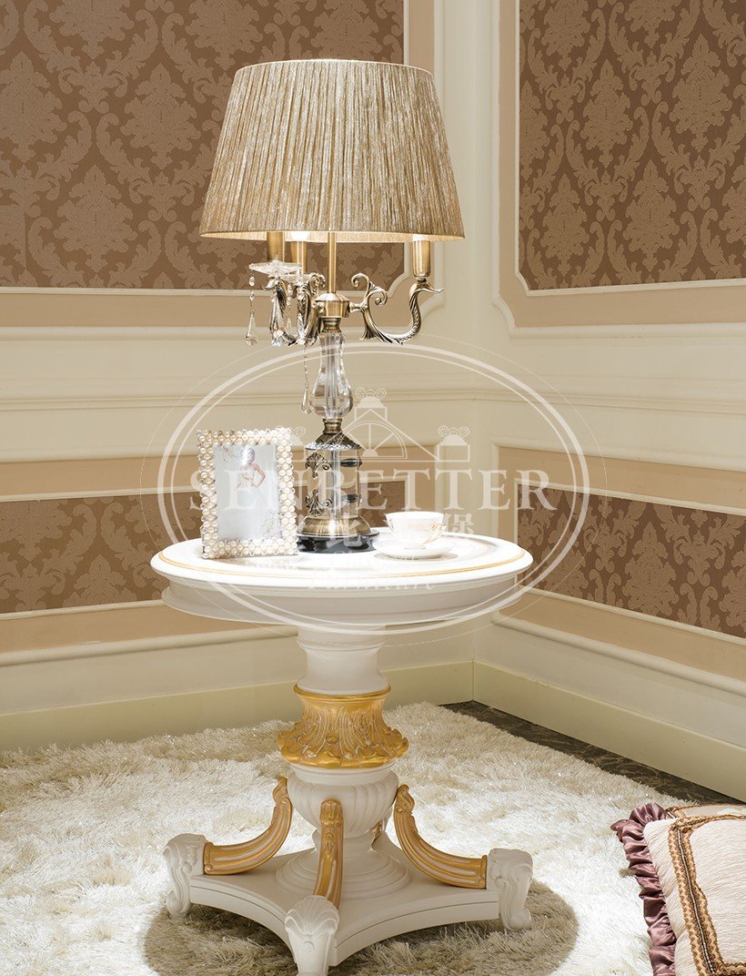 Senbetter french white living room furniture for villa-4