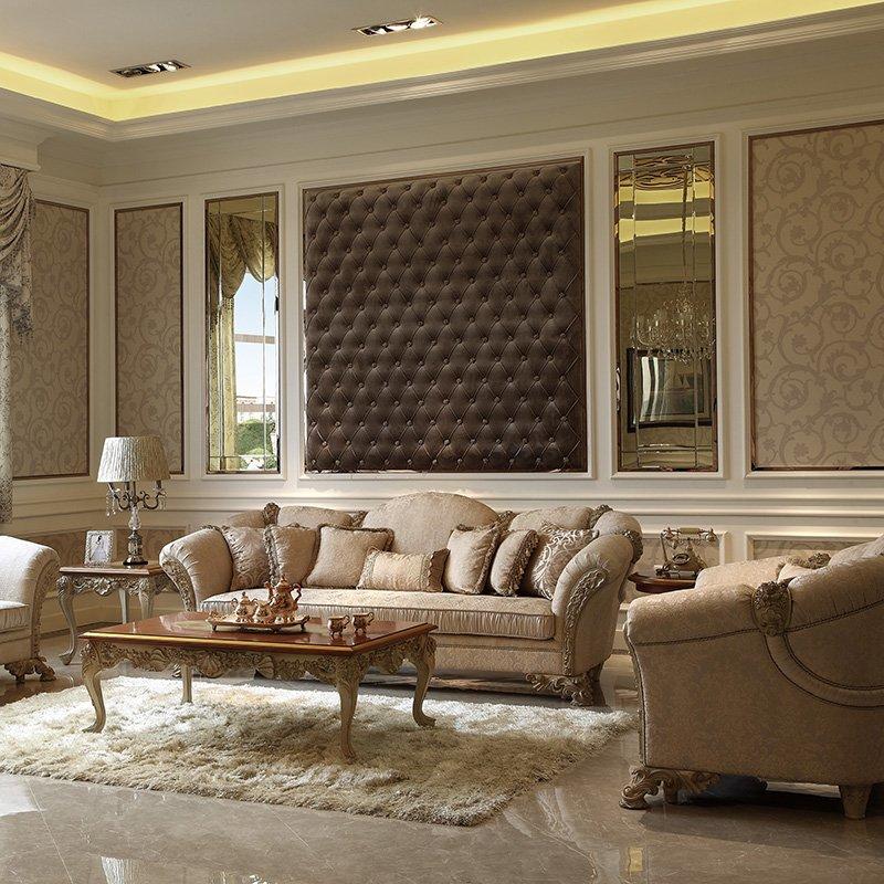 Latest Baroque Vintage Design & Dubai Lifestyle Sofa Furniture Living Room Sofa Furniture 0066