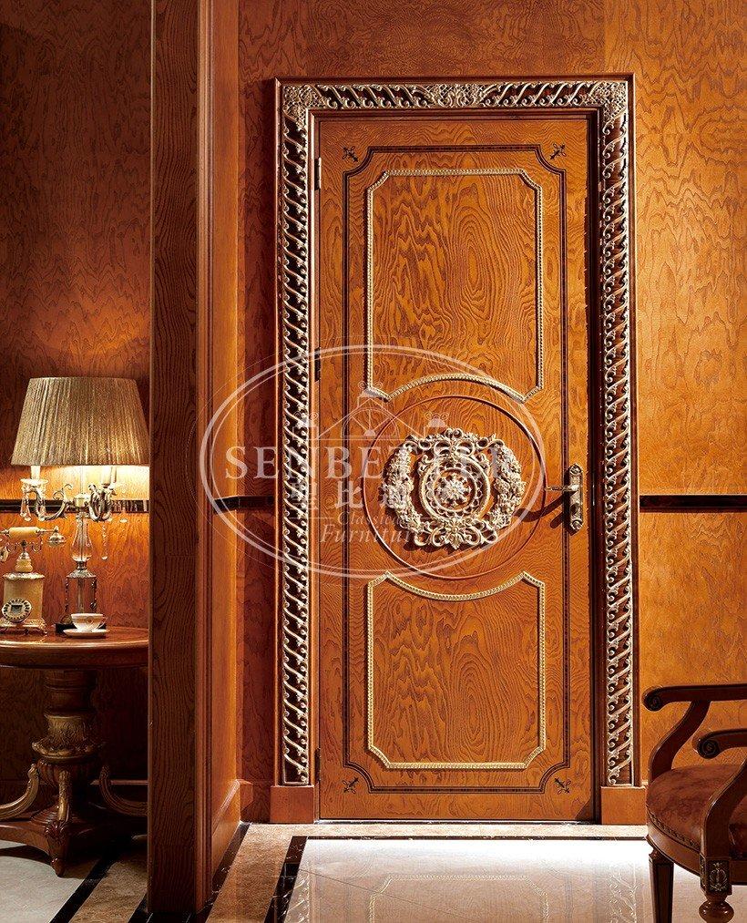 carved study mahogany classic office furniture Senbetter Brand