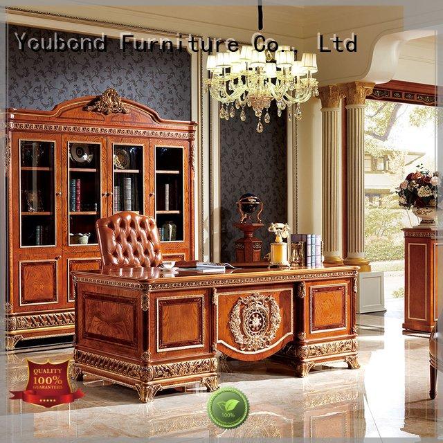 office wood veneer french Senbetter desk furniture