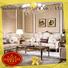 elegant style living room table sets for sale with flower carving for living room