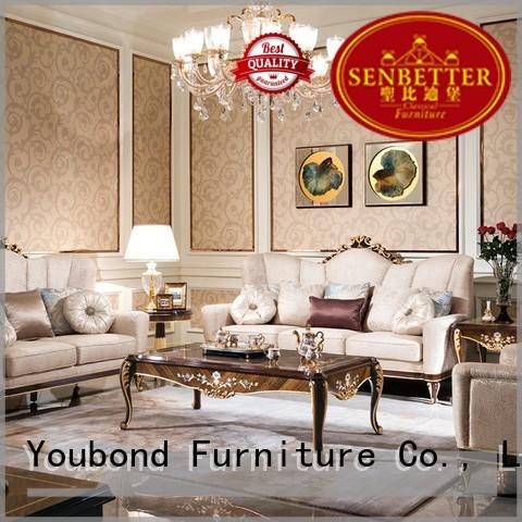 living classic white living room furniture Senbetter manufacture