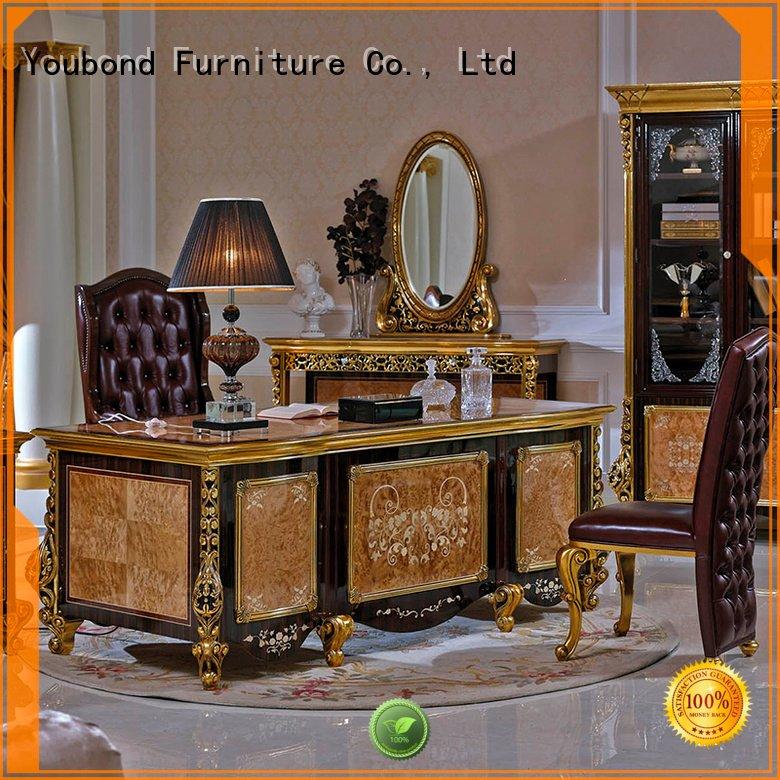 gold design veneer Senbetter desk furniture