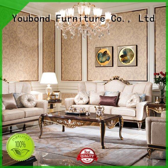 luxury style baroque 0066 Senbetter white living room furniture