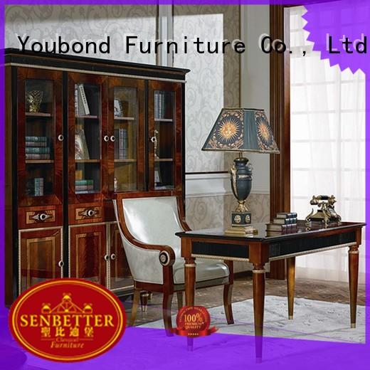 Hot desk classic office furniture carved antique Senbetter Brand