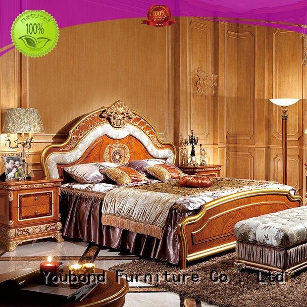 Senbetter Brand simple wood style oak bedroom furniture