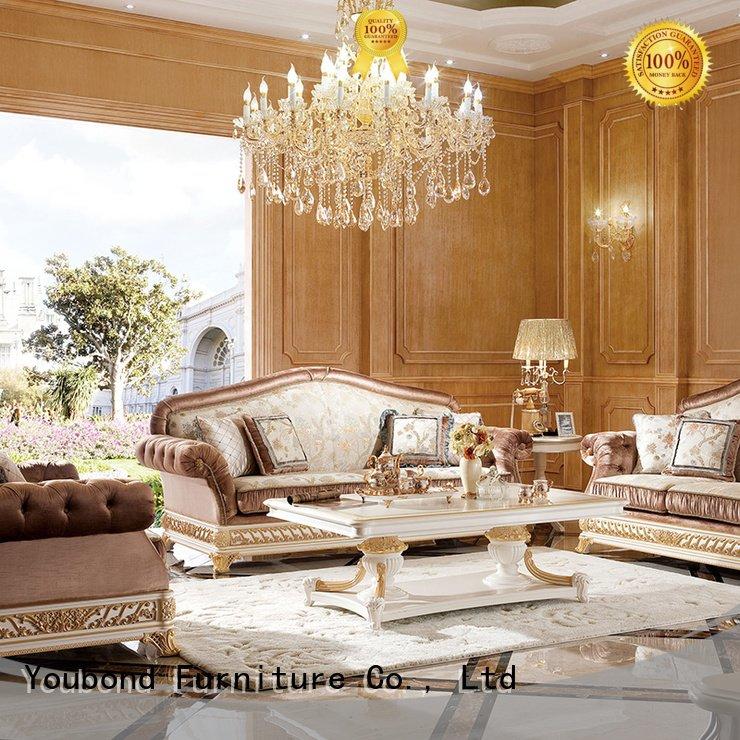 Senbetter Brand luxury wood white living room furniture italian room
