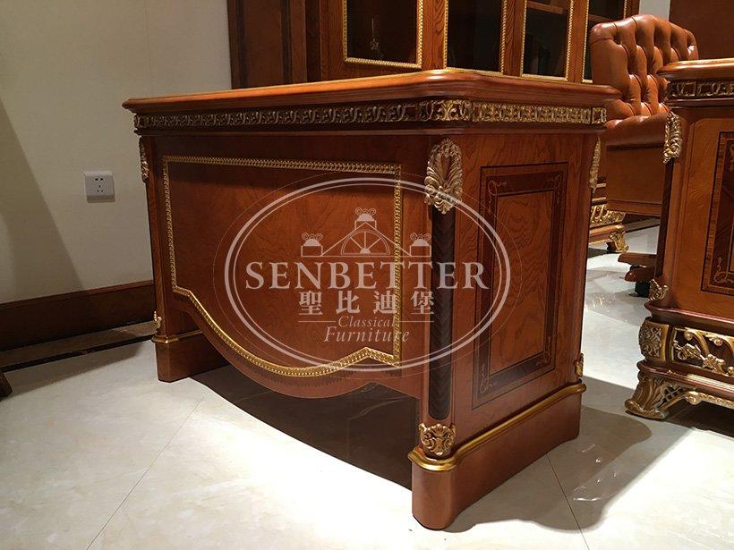 High-End Luxury Antique Design European Style Wooden Furniture For House / Office 0062-2