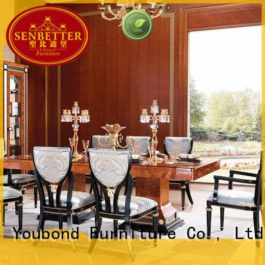 Senbetter Brand european solid collection spanish classic dining room furniture