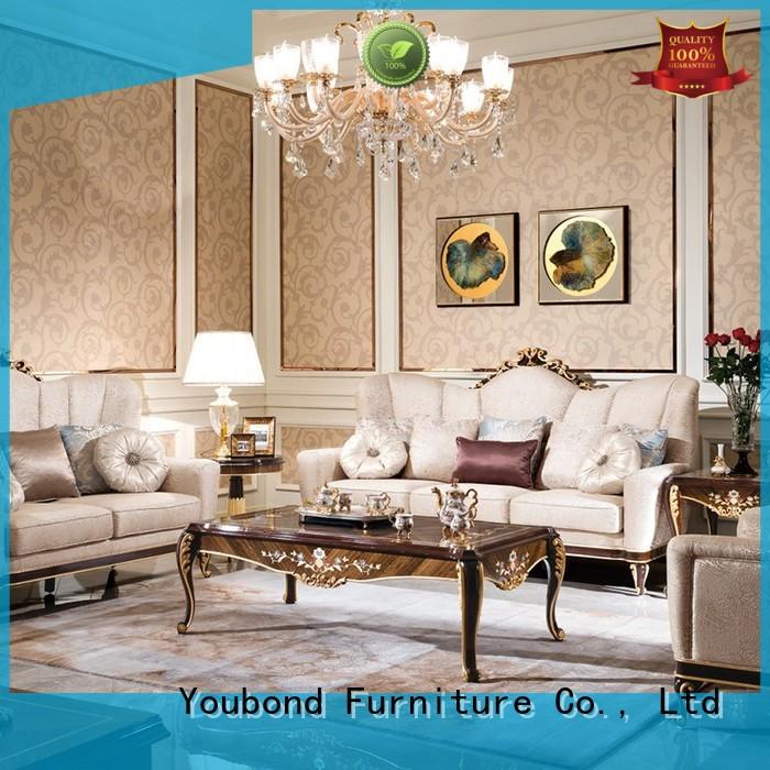 Senbetter classical living room furniture classic style with long dining table for villa