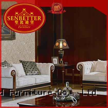 Wholesale wood white living room furniture delicate Senbetter Brand
