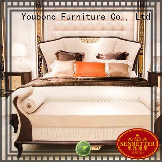 Senbetter classic italian bedroom furniture with chinese element for decoration