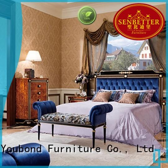 Senbetter european bedroom furniture glasgow with white rim for royal home and villa