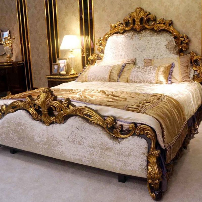 Senbetter Luxury Italian Classic Style Bedroom Furniture Design For Royal Home And Villa 0063 Classic Bedroom Furniture image3