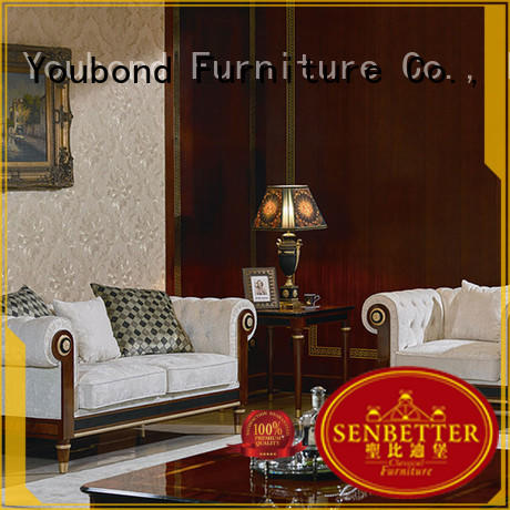 Senbetter french drawing room sofa factory for hotel