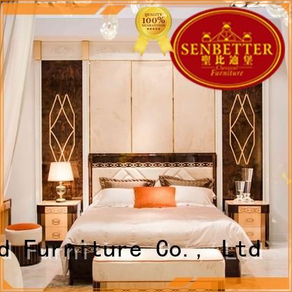 Senbetter classic wood bedroom furniture for business for royal home and villa