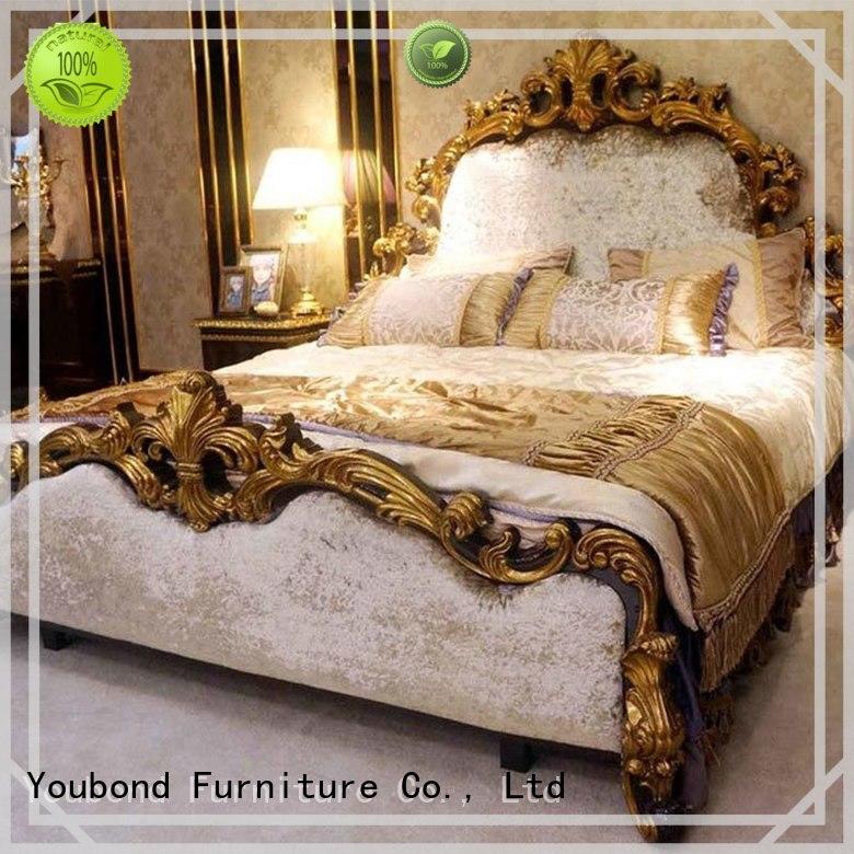 Luxury Italian Classic Style Bedroom Furniture Design For Royal Home And Villa 0063