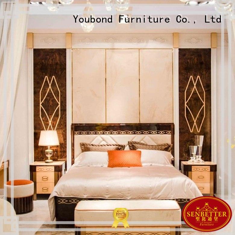 classic beech oak bedroom furniture Senbetter Brand