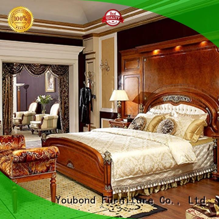 Senbetter german bedroom furniture with solid wood table and chairs for royal home and villa