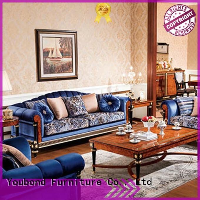 Senbetter luxury elegant living room furniture with mirror of buffet for home