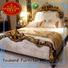 european best bedroom furniture with shiny brass accessory decoration for sale