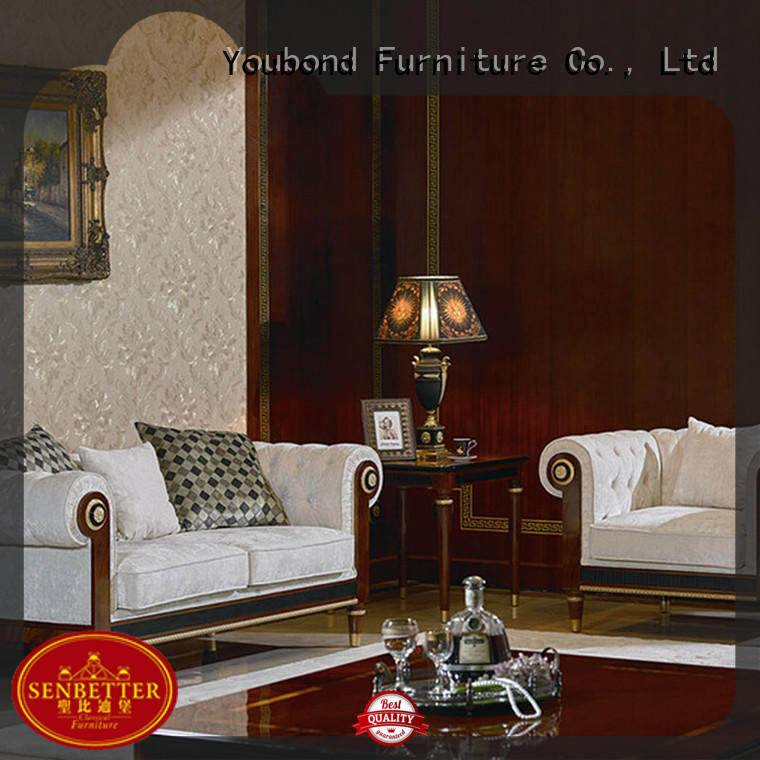 Senbetter italian classic italian furniture living room with chinese element for villa