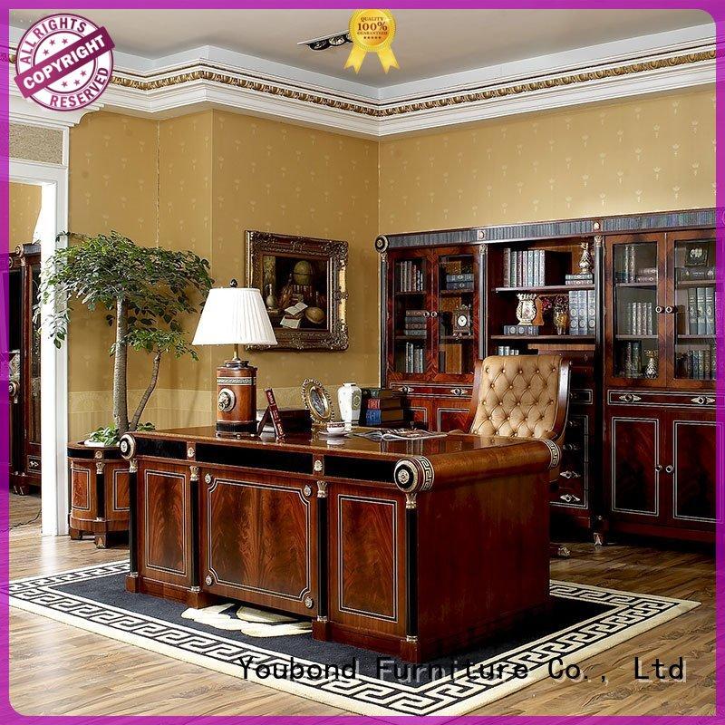 Hot luxury classic office furniture solid mahogany Senbetter Brand