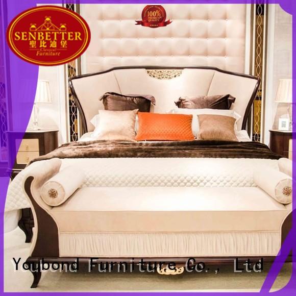 blue classic bedroom furniture with chinese elementfor sale