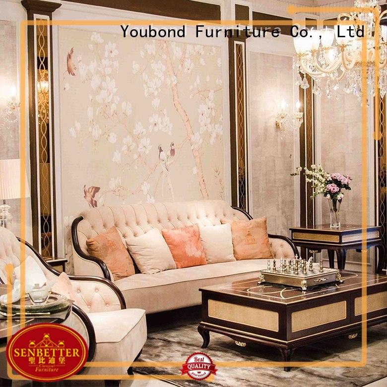 Hot white living room furniture design Senbetter Brand italian style