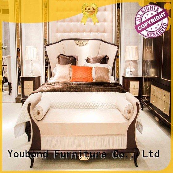Senbetter solid wood bedroom furniture simple design mahogany style