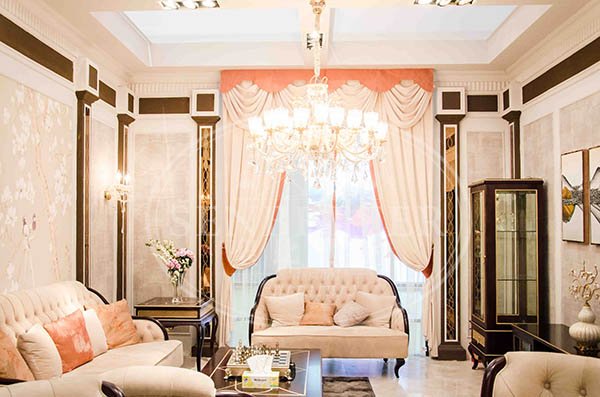 Senbetter gloss best living room furniture with buffet for villa-6