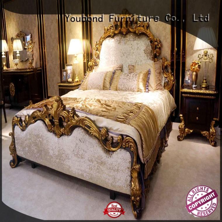 beech veneer solid wood bedroom furniture 0068 Senbetter