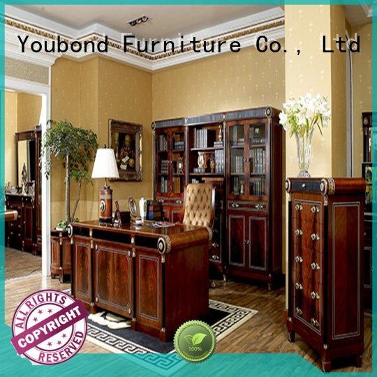 Senbetter Brand wood gold antique classic office furniture