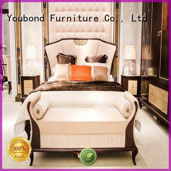 classic solid wood bedroom furniture beech style Senbetter