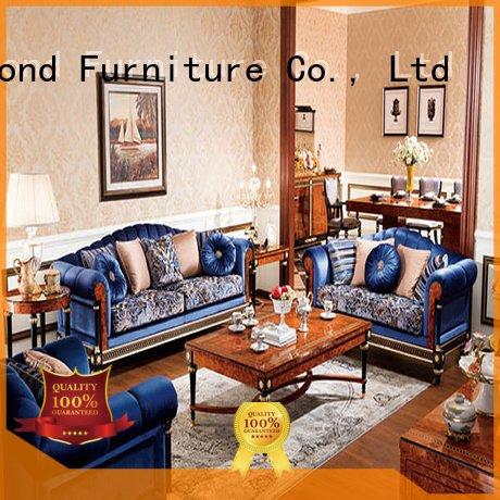 Custom room classic living room furniture 0066 white living room furniture
