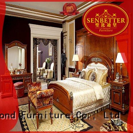 bedroom solid wood bedroom furniture Senbetter oak bedroom furniture