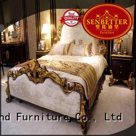 Senbetter style solid wood bedroom furniture classic simple